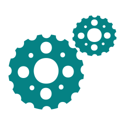double gear logo
